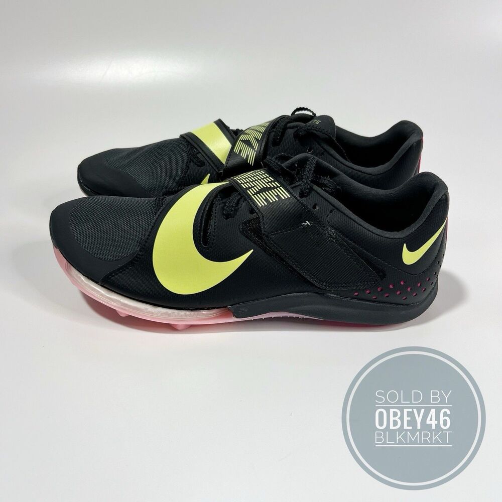 Nike Air Zoom LJ Elite Athletics Jumping Spikes Black CT0079-001 Size Men’s 9.5